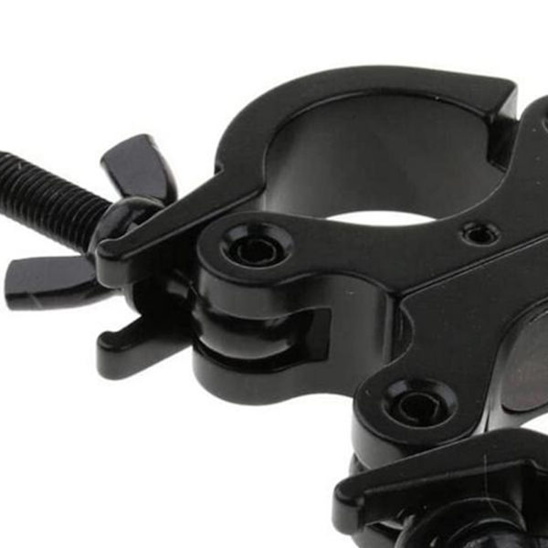 1/3/5 DJ Light Clamps Dubbel vridbar klämma för 1,25-1,38 tum Black 1Set