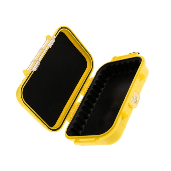 1/2/3 utomhus stötsäker överlevnad vattentät case Box Yellow 1Set