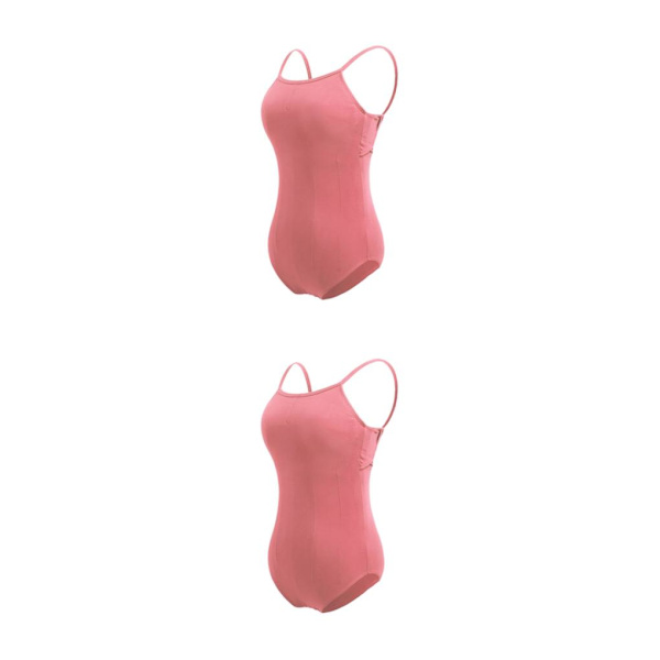 1/2/3 Dance Body Balett Leotard Dansoutfit Andas Rose Brown XXL 2PCS