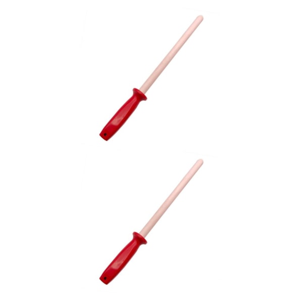 1/2 Sharpener Bar Keramisk Stång Köksassistent för Hemköket 2Set