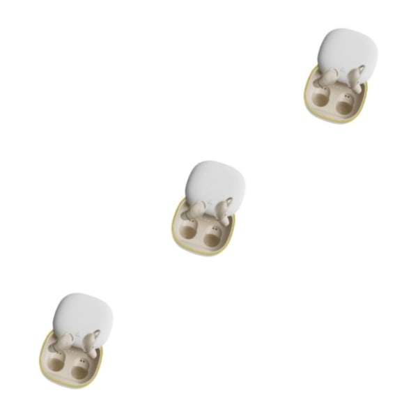 1/2/3/5 Bluetooth Headset True Wireless Invisible Noise Skin 3PCS
