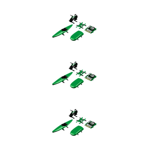 1/2/3/5 5st Professionell modell bildelar ersättning för 1/64 Green 3Set