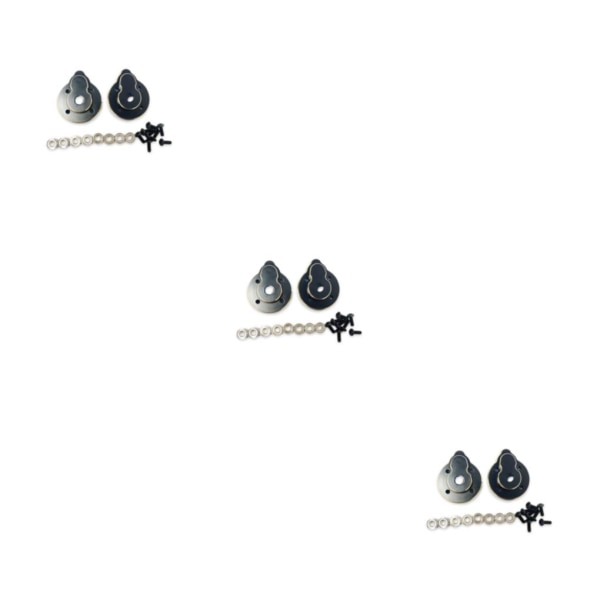 1/3 2st Koppar Mässing Motvikt CR18P Bakre navhållare För 3Set