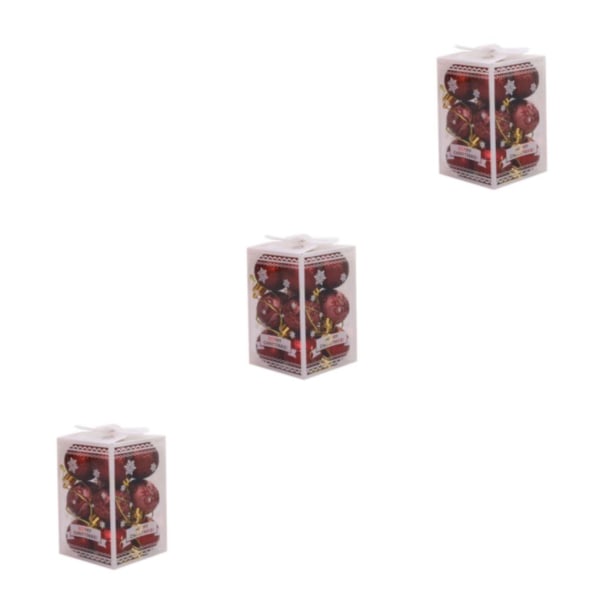 1/2/3/5 12 st/ set Hållbar konstruktion Elegant och delikat wine red 3Set