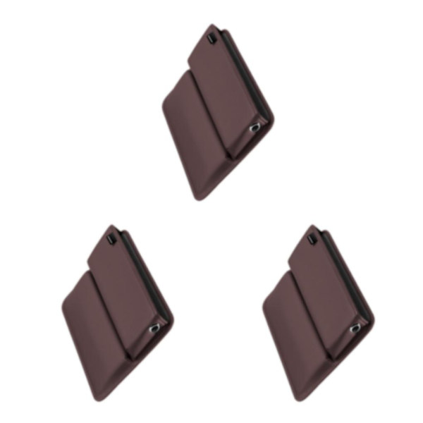 1/2/3/5 Gap Filler PU Läder Passar för nycklar Plånbok för småsaker Coffee 3PCS