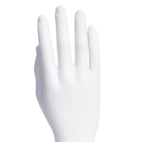 1/2 Man Mannequin Hand Display Smycken Armband Ring Handske White 25.5cm 1Set