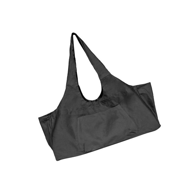 1/2 Canvas Yogamatta väska för män Träning Sport Gymtas Travel black 29.0x9.0x12.0 Inch 1Set