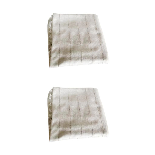 1/2 1x1m Munktyg Tuftduk Markerade linjer för tillverkning 2Set