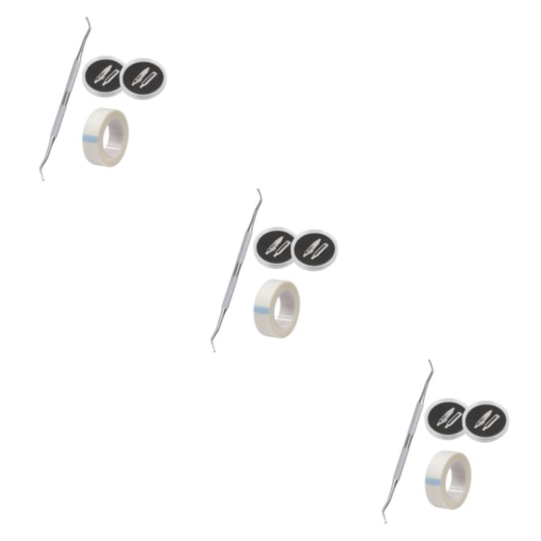 1/2/3/5 Inåtväxande tånagel Ingroing Corrector Tool Fotvård Set A 4x7x0.4 Inch Package 3Set