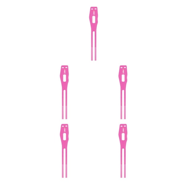 1/2/3/5 Bärbar mjuk Tfcc handledsbygel för fitness och träning Pink M Right 5PCS