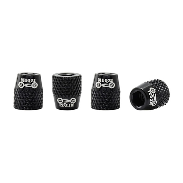 1/2/3/5 4x M6 Bike V Bromsbelägg Skruv Mountain Fasta bultar Black 12x10MM 2Set