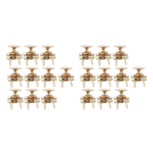 1/2 10 set metall magnetiska fästen knapp för handväska 2Set