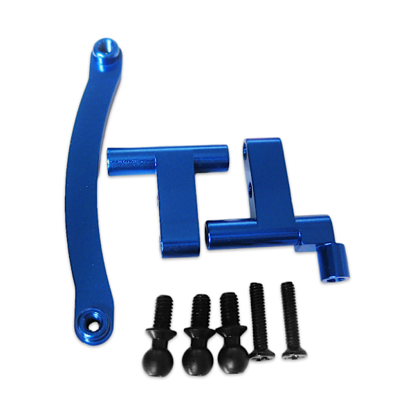1/2/3/5 Aluminiumlegering Styrservo Saver komplett för 1/18 Dark Blue 1Set