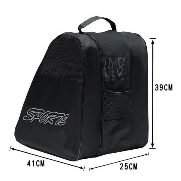 1/2/3 Andas Skridskoskor Bag Rullskridskor Förvaringsväska Black 1 Pc