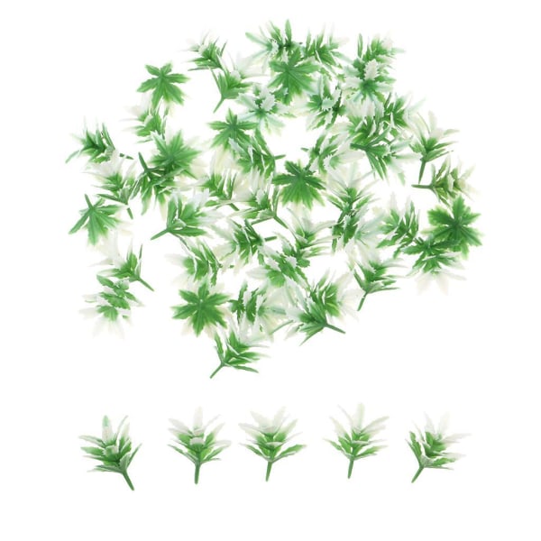 1/2/3/5 50st Model Weeds for Architecture Train Railway Wargame White 1Set