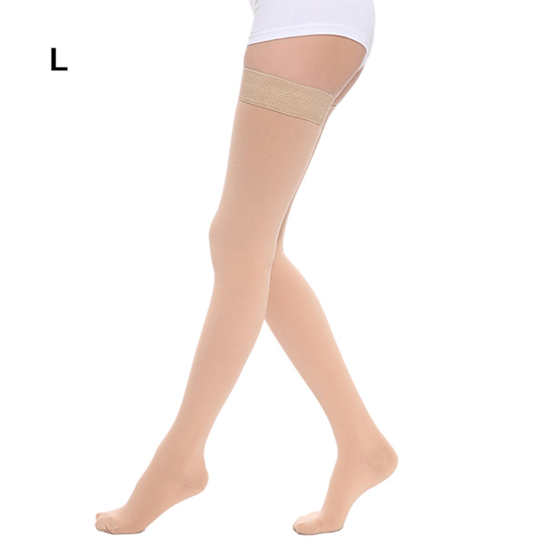 1/2/3 Trendiga och moderiktiga över knästrumpor för Toe wrapping - skin L 1Set