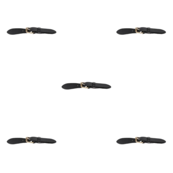 1/3/5 Sy på läder Magnetisk Snap Spänne Väska Fästdon DIY Black 16.5CM 5Set