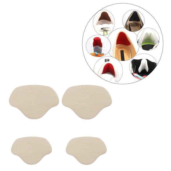 1/2/3/5 Shoe Häl Pad Innersula Häl Reparation Heel Stick för män & khaki 1Set