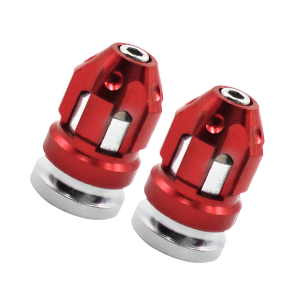 1/2/3/5 2st Däckventil Stamskydd Skydd Passar för motorcyklar Red 26x15mm 1Set