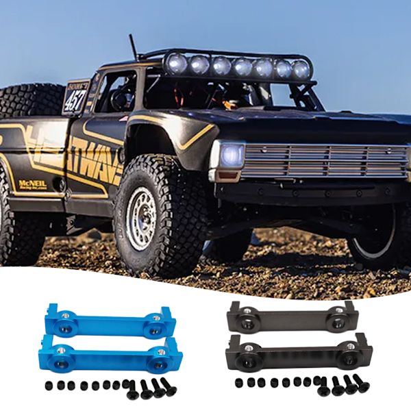 1/2/3/5 och utsökt utförande bakre stötfångare för ECX 1/12 Rc silver 1Set