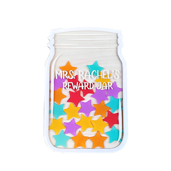 1/2/3/5 Trä Trä Burk Dekor För Burk Inspire Learning Ornaments C 1Set