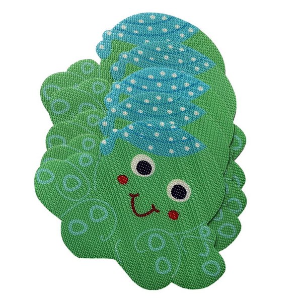 1/2/3/5 5st Badkar Non För Slip Safety Treads Sticker Octopus 140X140mm 5Set