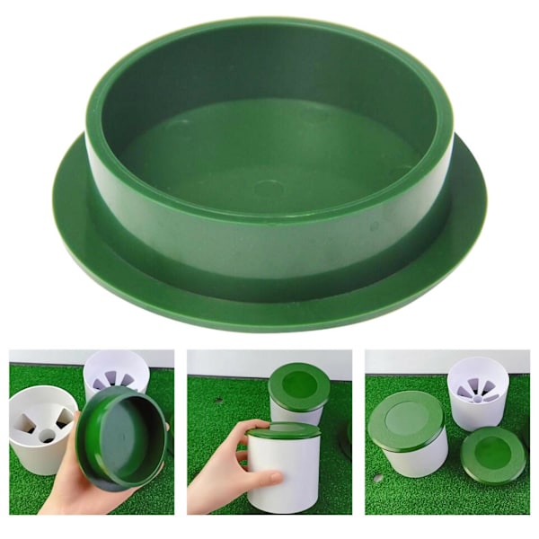 1/2/3 Plast För Golf Hole Cup Premium Putting Green Cup för Green 1 Pc