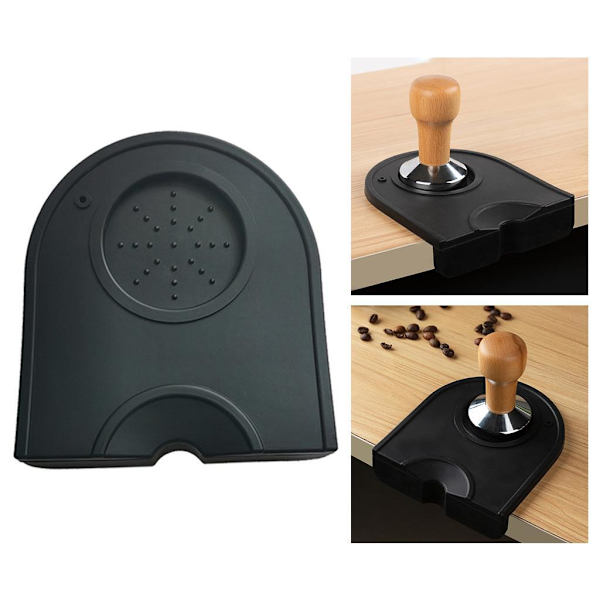 1/2/3/5 Silikon Kaffematta För Espresso Latte rt Tamper Black S A 1Set