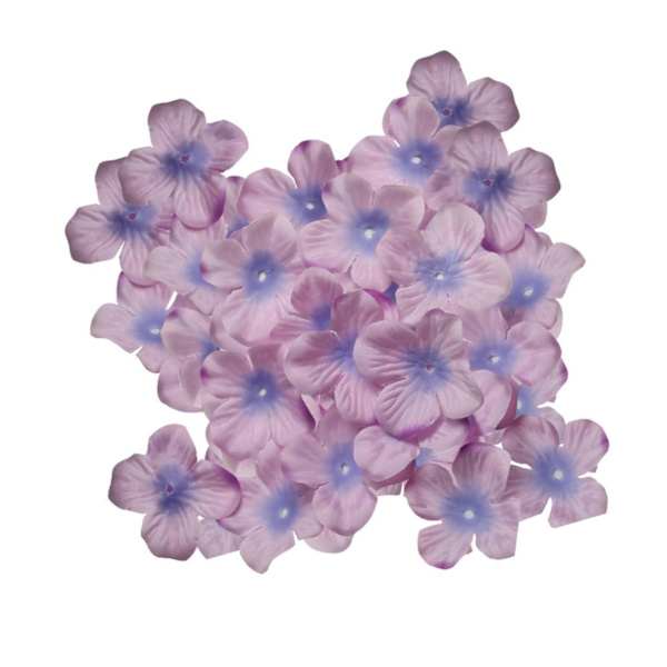 1/2/3 500 st konstgjorda rosenblad för DIY-hårbåge Lavender 1Set