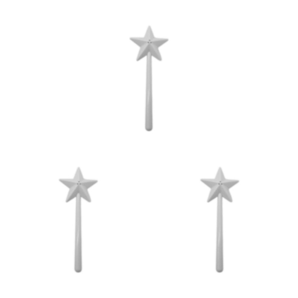 1/2/3/5 Multifunktionell kryddbehållare för bekväm krydda White Three holes 3Set