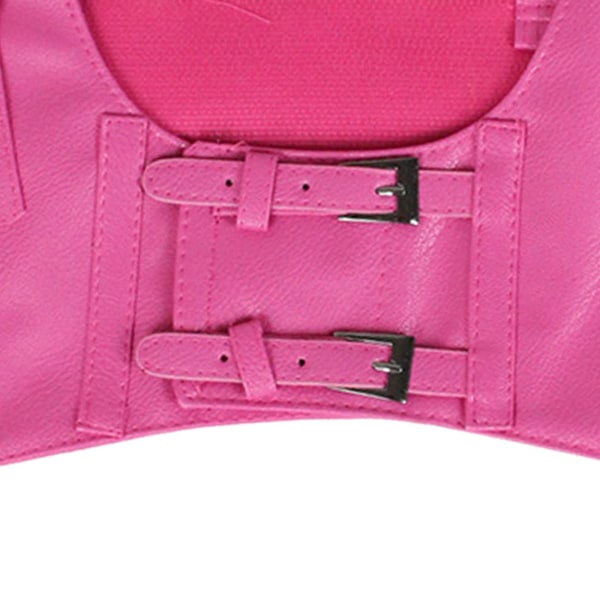 1/2/3/5 Dam Charm Midjeband Bred underbyst Cosplay Strechy rosett Rose Red cowboy Type B 1Set