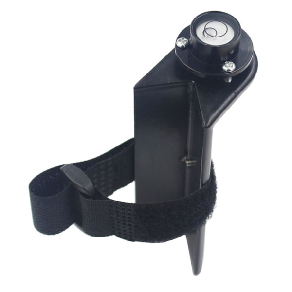 1/2 Grade Rod Level Bubble Level för rätvinklig nivårem Black with Tie 1 Pc