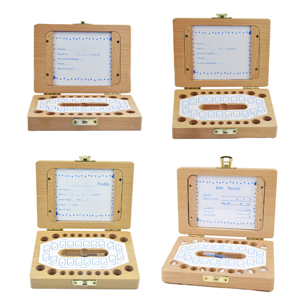 1/2/3/5 Baby Box Spara Organizer med fotoram Memory Keeper English 1Set