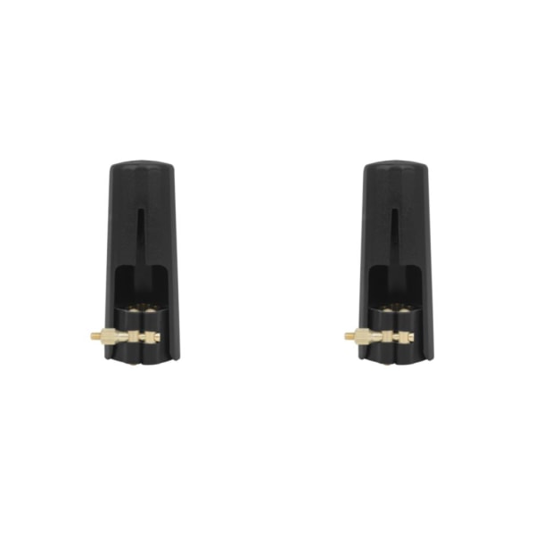 1/2/3/5 Läderligatur Sax Munstycke Cap Metall Alt 2PCS