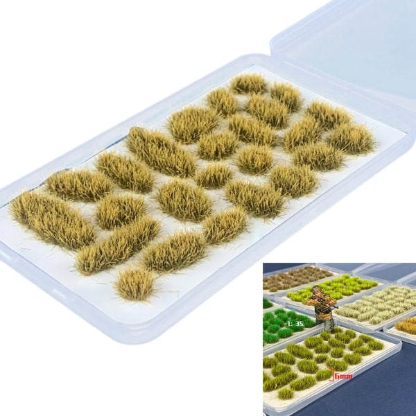 1/2/3/5 25x Simulation Cluster För Grass for Train Scenery Summer Green 6mm 1Set