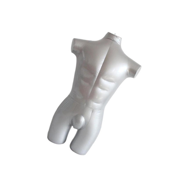 Uppblåsbar 3/4 Mannequin Toppar Underkläder Kläder Dummy