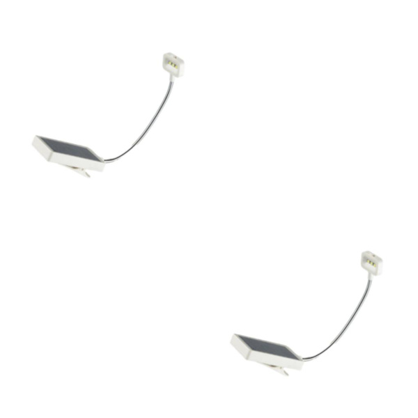 1/2/5 Bärbar Solar LED-bordslampa Justerbar bordslampa 2Set