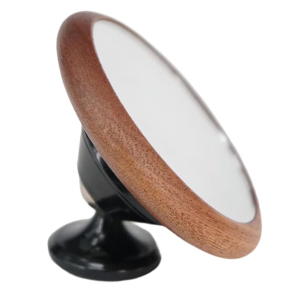 För Espresso Lens Reflective Mirror För Flow Rate Observation Walnut Black 6cm Mirror