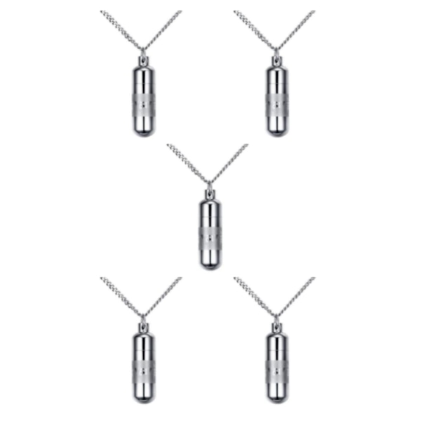 1/2/3/5 rostfritt stål buddhistiskt mantra minnessak hänge 13mm 5Set