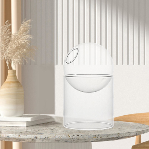 1/2/5 Hydroponic Vase För Blomsterarrangemang Decor for Living Clear Tall 1Set