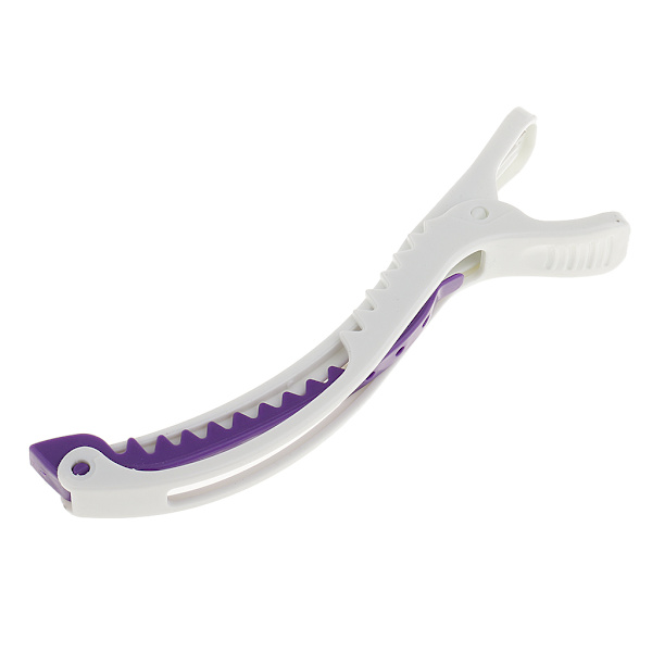 1/2/3/5 6 stycken hårsektionsklämmor Klämmor Salong Frisör White Purple 1Set