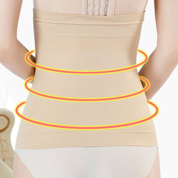 1/2/3/5 Dam Waist Trainer Vikt oss Body För Shaper Cincher Khaki M 1Set