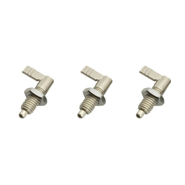 1/2/3/5 1x Indexeringskolvar L Typ Rostfria Låsbultar Fin Silver M10-5 3Set