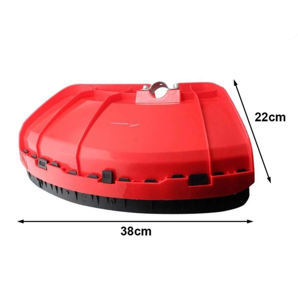 Universal Garden Trimmer Guard För Shield Trimmer Protection Red Large