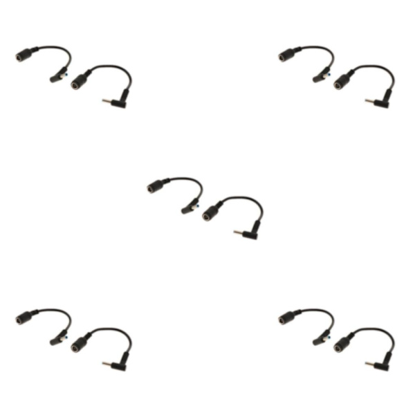1/2/5 2 delar 7,4x5,0 mm hona till 4,5x3,0 mm hane rät vinkel 5Set