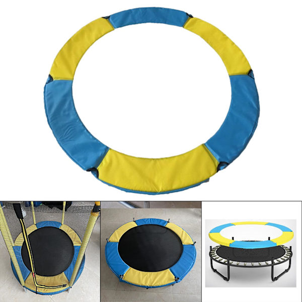 1/2/3/5 Ersättningsdyna för studsmatta säkerhetsstoppningsfjäder Yellow Blue 1.5m 1 Pc