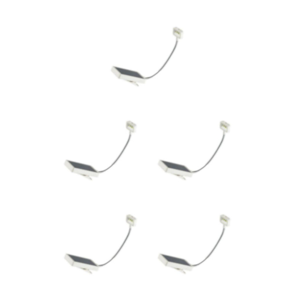 1/2/5 Bärbar Solar LED-bordslampa Justerbar bordslampa 5Set