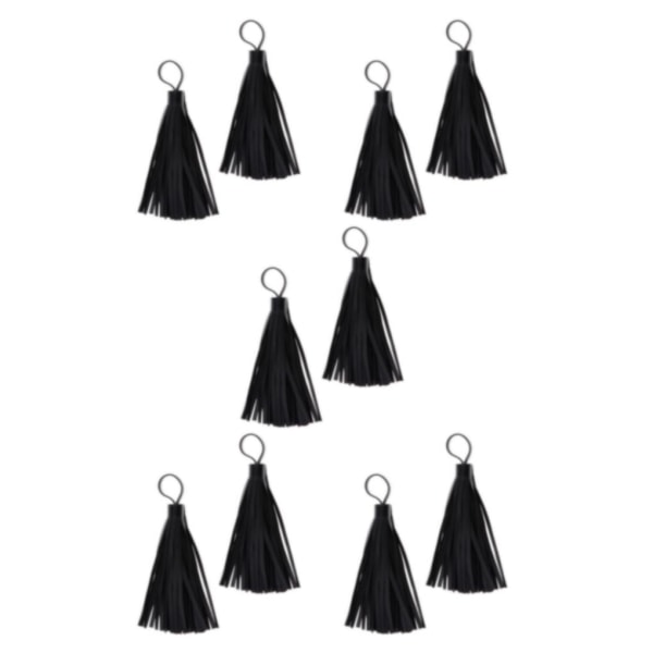 2/3/5 2 delar läder tofsar DIY smycken fynd nyckelring 5Set