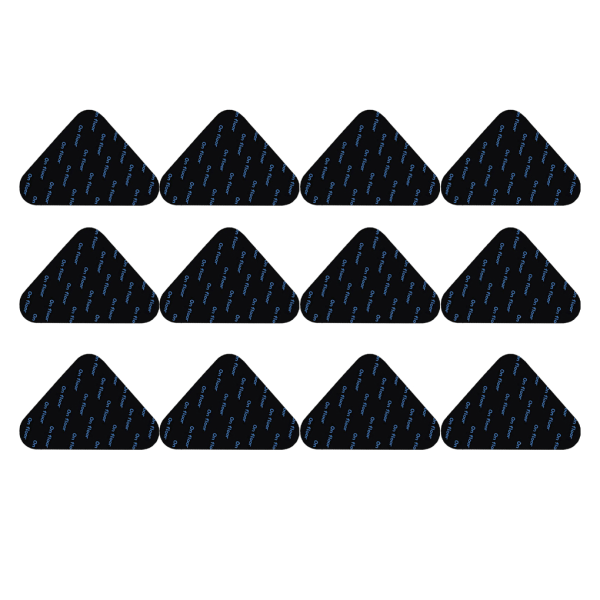1/3/5 12 stycken Non Slide Pads för varje yta Enkel installation och Black Triangles 1Set