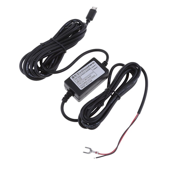 1/3/5 hård tråd automatisk för laddare Micro USB 3,5m DC 12V till 5V 5Set